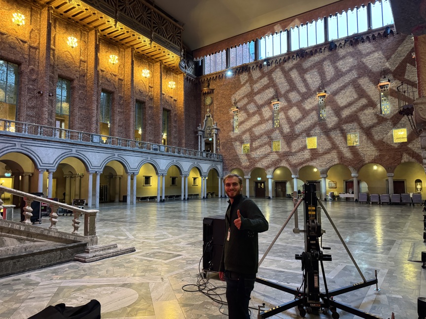 Benjamin i tomt stadshus